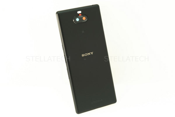 Sony Xperia 10 Plus Dual (I4213) - Battery Cover + Camera Lens Black