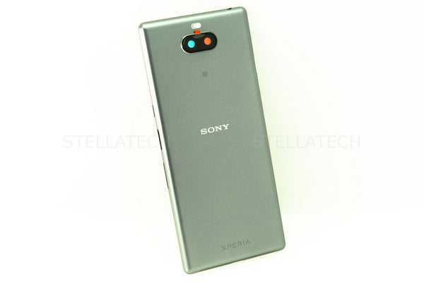 Backcover + Kamera Glas Silber Sony Xperia 10 Plus Dual (I4213)