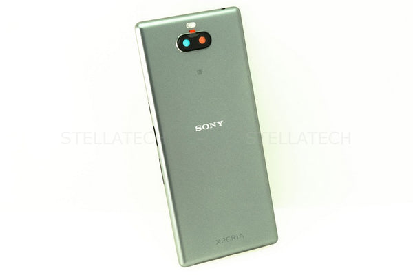 Sony Xperia 10 Plus Dual (I4213) - Battery Cover + Camera Lens Silver