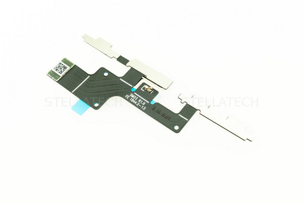 Seiten-Tasten Flex-Kabel + Fingersensor Schwarz Sony Xperia 10 Plus Dual (I4213)