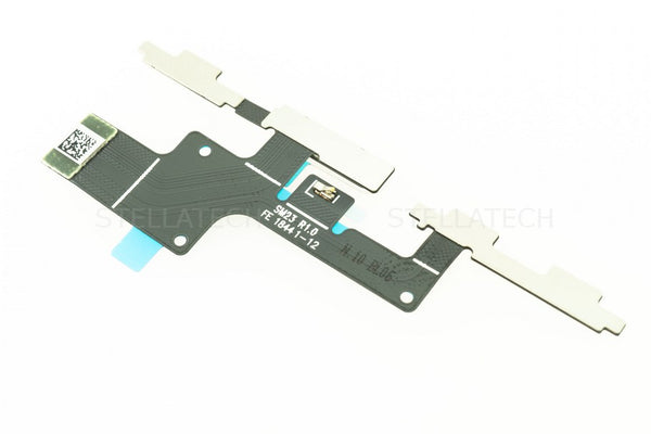 Seiten-Tasten Flex-Kabel + Fingersensor Blau Sony Xperia 10 Plus Dual (I4213)