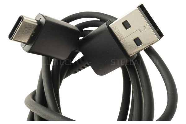 USB Typ-C Daten-Kabel EP-DG970BBE 1m Schwarz Samsung Galaxy S10 (SM-G973F)
