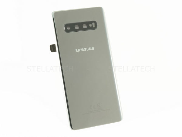 Backcover + Kamera Glas Ceramic Schwarz Samsung Galaxy S10 Plus (SM-G975F)