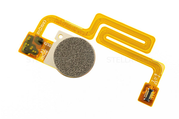 Fingerabdruck Sensor Flex Komplett Silber Sony Xperia XA2 Plus Dual Sim (H4413)