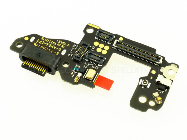 Flex Board / Platine USB Typ-C Connector + Mikrofon + Antenna Huawei P30 Dual Sim (ELE-L29)