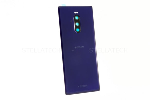 Sony Xperia 1 Dual (J9110) - Battery Cover + Camera Lens Lilac