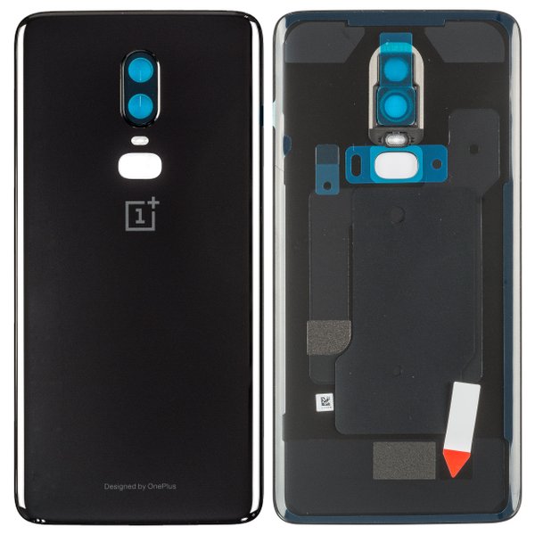 Akkudeckel / Batterie Cover OnePlus 6 (A6003) Gloss Schwarz