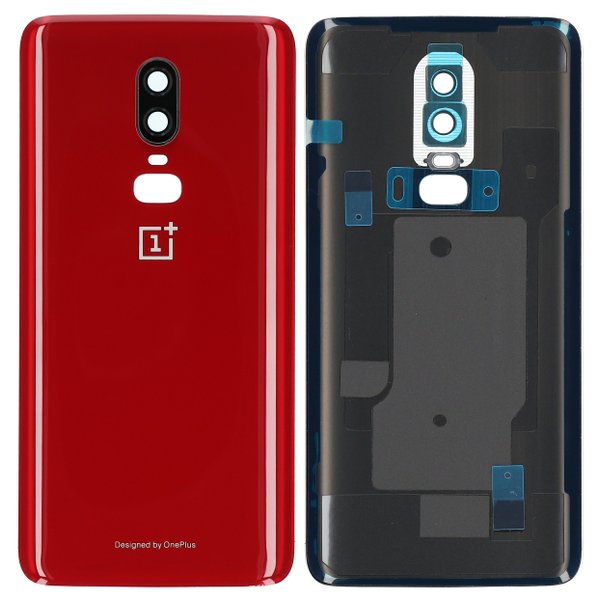 Akkudeckel / Batterie Cover OnePlus 6 (A6003) Rot