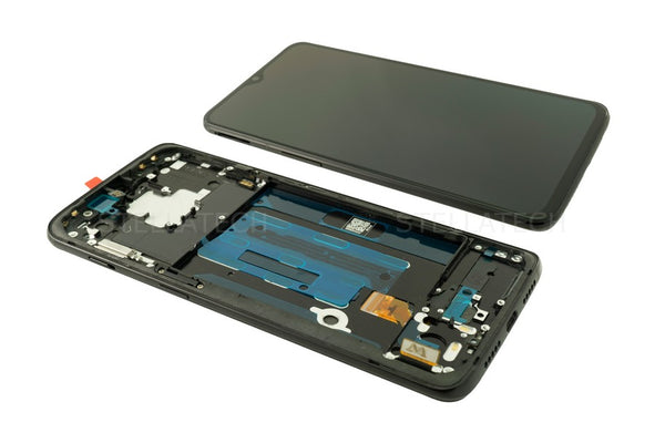 Display LCD Touchscreen + Rahmen Schwarz Matt OnePlus 6T (A6013)