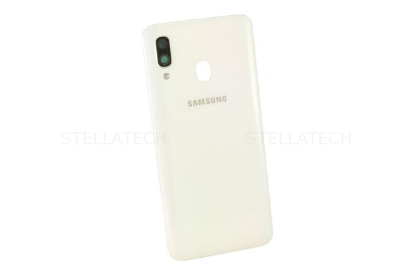 Backcover + Kamera Glas Weiss Samsung Galaxy A40 (SM-A405F/DS)