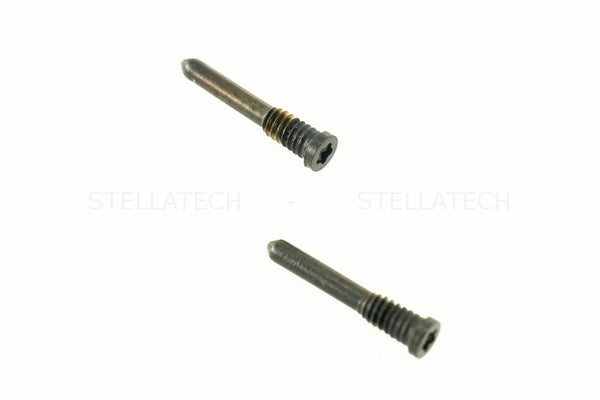 Apple iPhone XR - Bottom Screw Set 2pcs Pentalobe Black