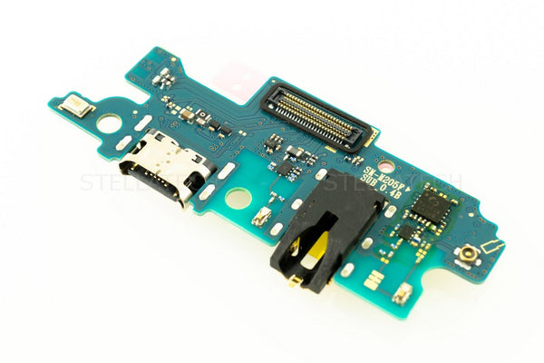 Flex Board / Platine USB Typ-C Connector + Mikrofon Samsung Galaxy M20 (SM-M205F/DS)