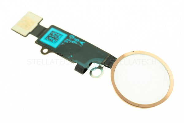 Apple iPhone 8 - Home Button Flex-Cable *(Beschreibung lesen/read description)* f. Gold