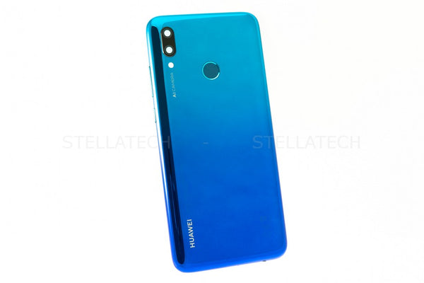 Backcover + Fingerabdruck Sensor Aurora Blau Huawei P smart 2019 (POT-L21)