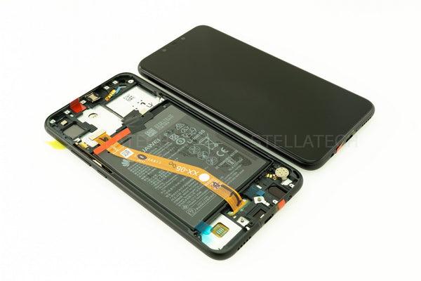 Display LCD Touchscreen + Rahmen/mit Akku Schwarz Huawei P smart Plus (INE-LX1)