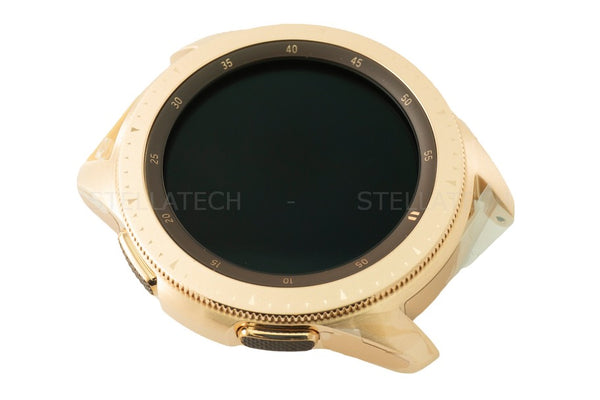 Display LCD Touchscreen + Rahmen Rose Gold Samsung Galaxy Watch LTE 42mm (SM-R815)