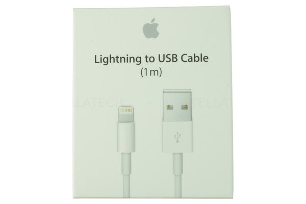 Lightning USB Daten-Kabel MD818ZM/A 1.0m Blister Weiss Apple iPhone 5c