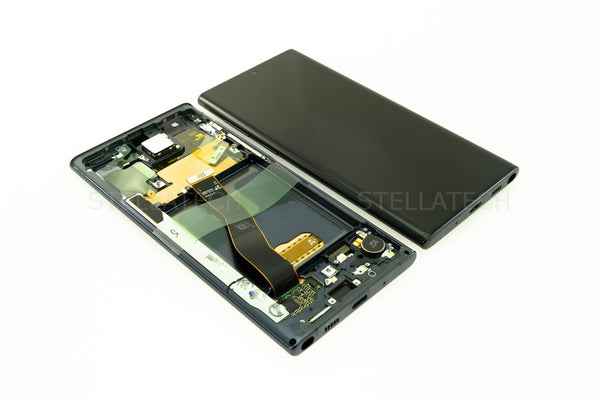 Display LCD Touchscreen + Rahmen Schwarz Samsung Galaxy Note 10 (SM-N970F)