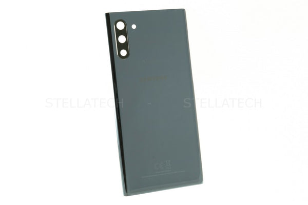 Backcover + Kamera Glas Aura Schwarz Samsung Galaxy Note 10 (SM-N970F)