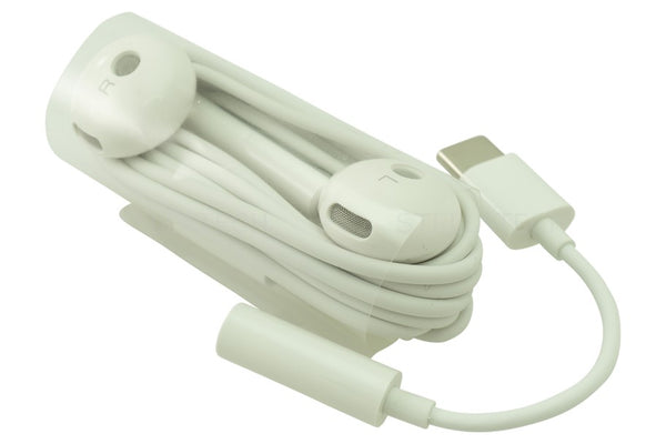 Adapter USB Typ-C zu Kopfhörer 3.5mm CM20 + Headset AM115 Weiss Huawei Honor 8 Dual Sim (FRD-L19)