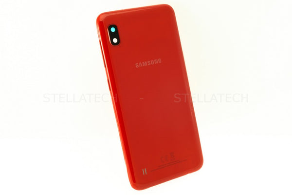 Backcover + Kamera Glas Rot Samsung Galaxy A10 (SM-A105F/DS)