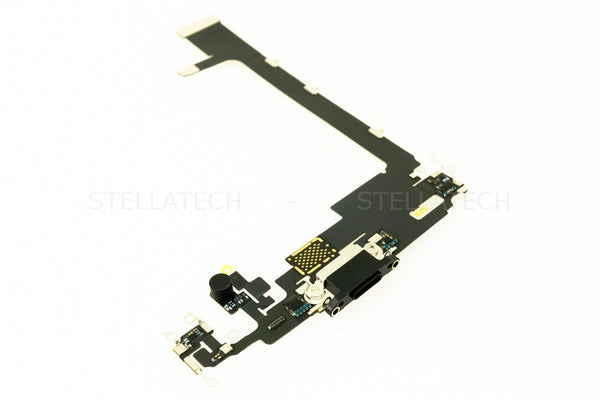 Lightning / Dock Connector Flex-Kabel f. Schwarz Apple iPhone 11 Pro Max