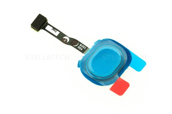 Fingerabdruck Sensor Flex Komplett Sapphire Blau Samsung Galaxy M30s (SM-M307F/DS)