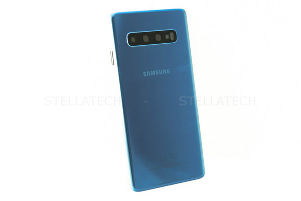 Backcover + Kamera Glas Prism Blau Samsung Galaxy S10 (SM-G973F)