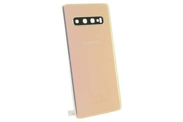 Backcover + Kamera Glas Silber Samsung Galaxy S10 (SM-G973F)