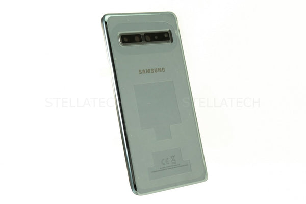 Backcover + Kamera Glas Majestic Schwarz Samsung Galaxy S10 5G (SM-G977B)