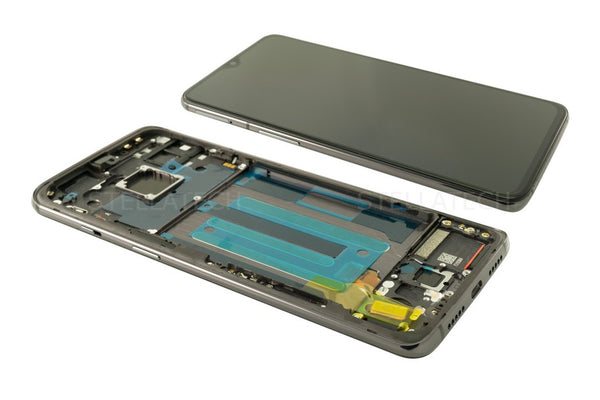 OnePlus 7 (GM1903) - Display LCD Touchscreen + Frame Grey/Black