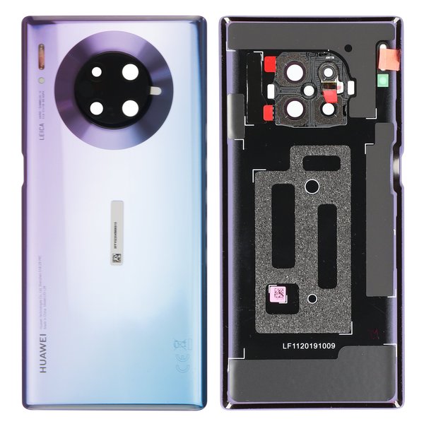 Backcover Space Silber Huawei Mate 30 Pro (LIO-L29)