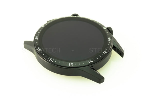 Display LCD Touchscreen + Rahmen Schwarz Matt Huawei Watch GT 2 46mm Sport (LTN-B19P)