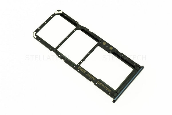 Simkarten / Speicherkarten-Halter Schwarz Samsung Galaxy A51 (SM-A515F/DS)