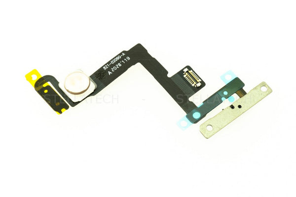 Apple iPhone 11 - Power Key Flex-Cable + Microfone White