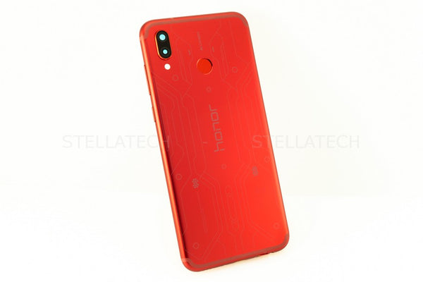 Huawei Honor Play (COR-L29) - Battery Cover + Fingerprint Sensor Red