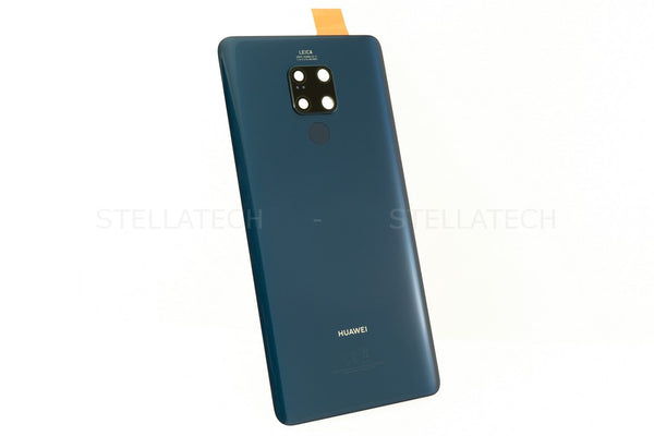 Akkudeckel / Batterie Cover + Fingerabdruck Sensor Blau Huawei Mate 20 X (EVR-L29)