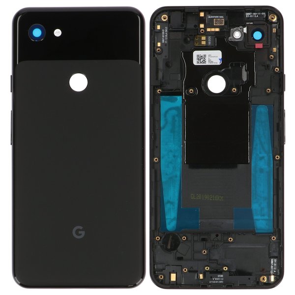 Backcover Schwarz Google Pixel 3a XL (G020B)