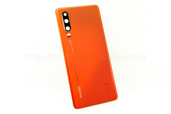 Huawei P30 Dual Sim (ELE-L29) - Battery Cover Amber Sunrise