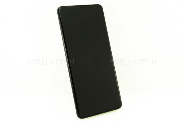 Display LCD Touchscreen + Rahmen (incl. Cam) Cosmic Schwarz Samsung Galaxy S20 Ultra 5G (SM-G988BZ)