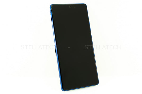 Display LCD Touchscreen + Rahmen Blau Samsung Galaxy S10 Lite (SM-G770F/DS)