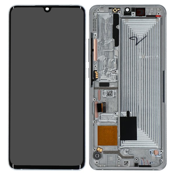 Display LCD Touchscreen + Rahmen Weiss Xiaomi Mi Note 10 Lite (M2002F4LG)