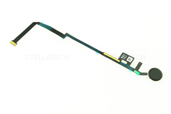 Apple iPad 7 / 10.2 (2019) - Home Button Flex-Cable Complete Black