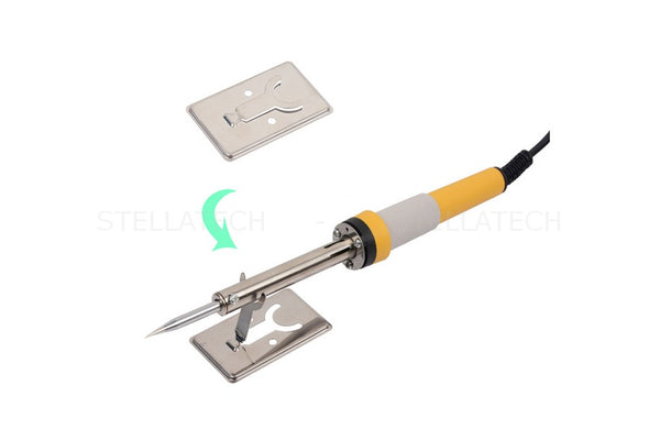 Electric Soldering Iron With Glue Removal Blade