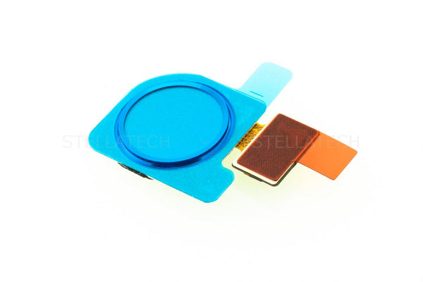 Dekoration Ring f. Fingerabdruck Sensor Blau Huawei P30 Lite New Edition (MAR-LX1B)