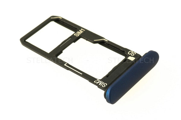 Simkarten / Speicherkarten-Halter Blau Sony Xperia 10 II Dual (XQ-AU52)