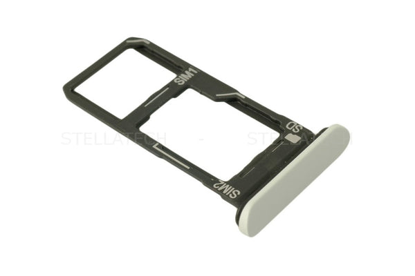 Simkarten / Speicherkarten-Halter Weiss Sony Xperia 10 II Dual (XQ-AU52)