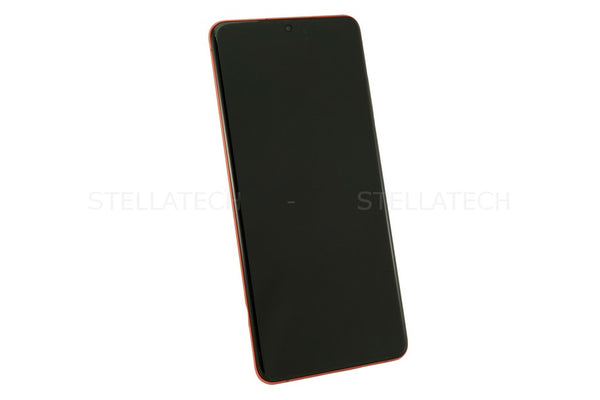 Display LCD Touchscreen + Rahmen Rot Samsung Galaxy S20+ 5G (SM-G986B)