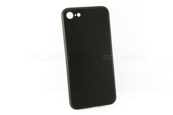 Ultra dünnes Hard Case PC Schutzhülle 0.7mm Schwarz Apple iPhone 8