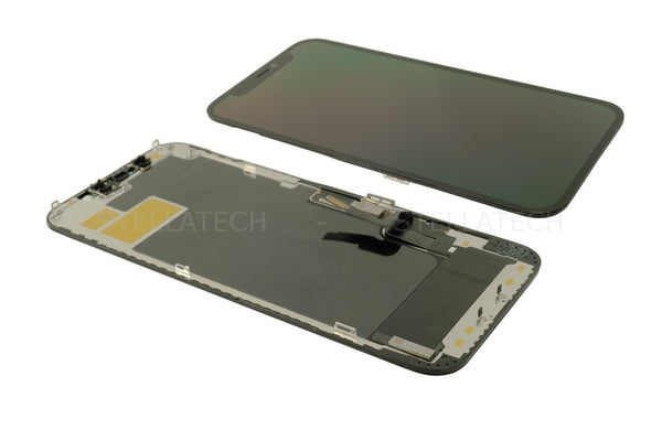 Apple iPhone 12 - Display LCD + Touchscreen Hard OLED Black Kompatibel (A+) / Neu